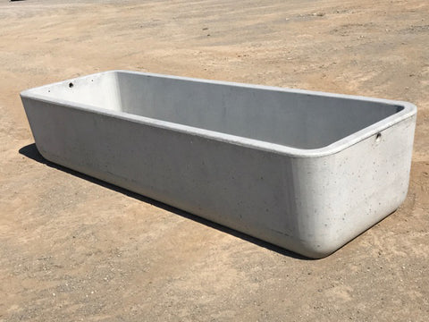 400 Gallon Capacity Concrete Water Trough