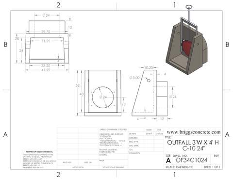 Outfall 3FT Wide – Briggs Manufacturing, Inc.