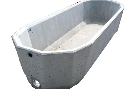 225 Gallon Capacity Concrete Water Trough