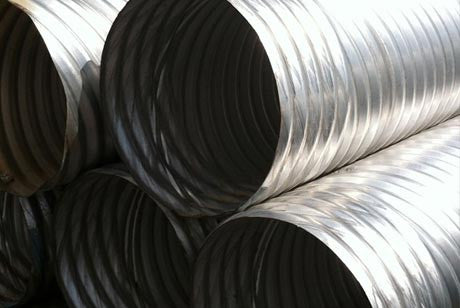 Aluminized Corrugated Metal Pipe